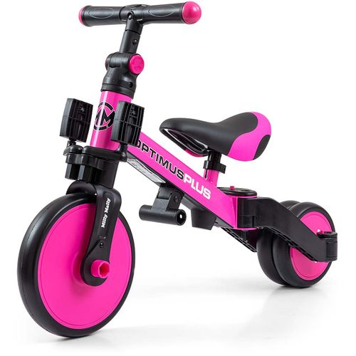 Milly Mally tricikl 4u1 optimus plus pink slika 5