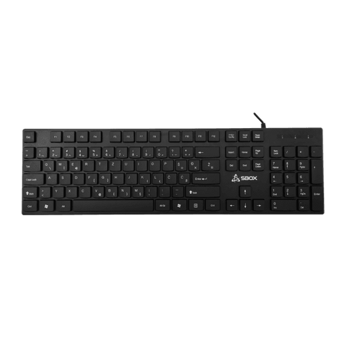 S BOX K 123 Tastatura, USB, SR, 104 tastera slika 1