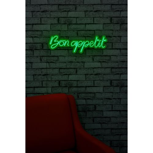 Wallity Ukrasna plastična LED rasvjeta, Bon Appetit - Green slika 12