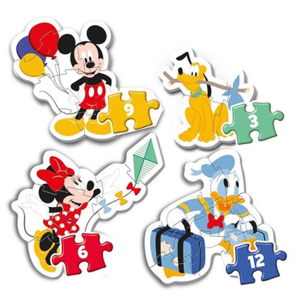 Disney Mickey Moj Prvi Puzzle 3-6-9-12 komada slika 3
