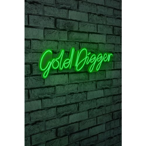 Wallity Ukrasna plastična LED rasvjeta, Gold Digger - Green slika 1