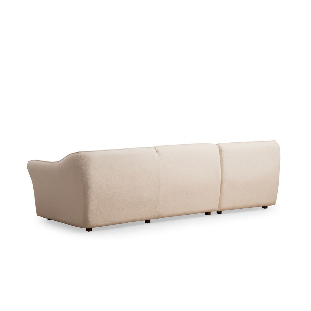 Ugaona Sofa 'Mentıs Corner 6 (L1+2Xr)' u Krem Boji slika 6