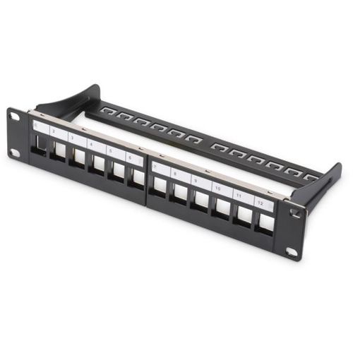 DIGITUS Modular Patch Panel, 12-port, 10", blank, 1U slika 1