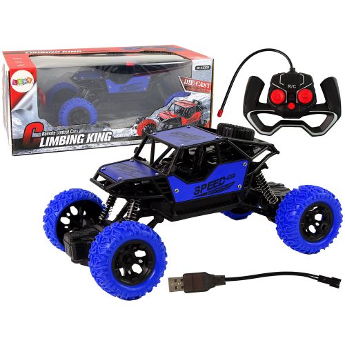 Buggy na daljinsko upravljanje Terrain R/C 1:18 - plavi slika 1