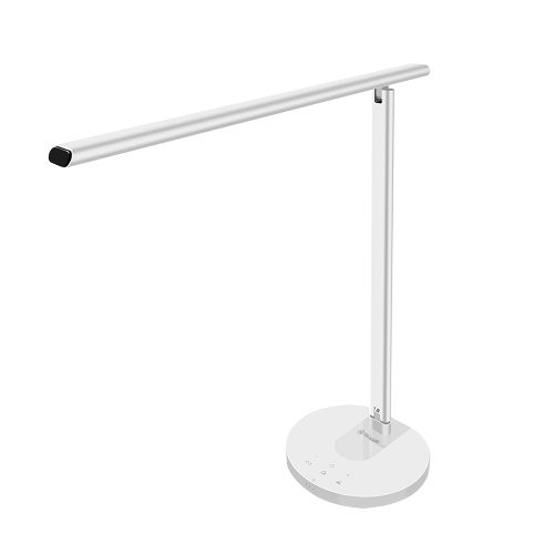 TELLUR SMART WIFI DESK LAMP, 12W, WHITE, WARM, QI 10W, USB 10W, BIJELA PODESIVA slika 1