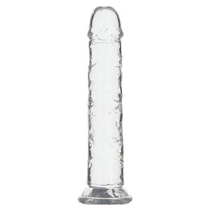 Dildo Addiction - Crystal, 20 cm, prozirni