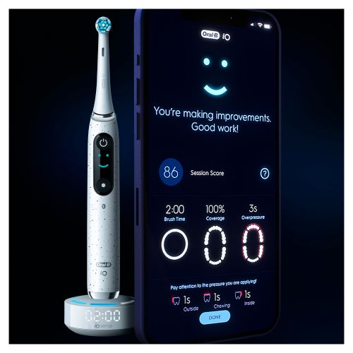 Oral-B električna četkica iO10 STARDUST WHITE slika 6