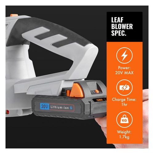 VonHaus G-Series cordless leaf blower slika 4