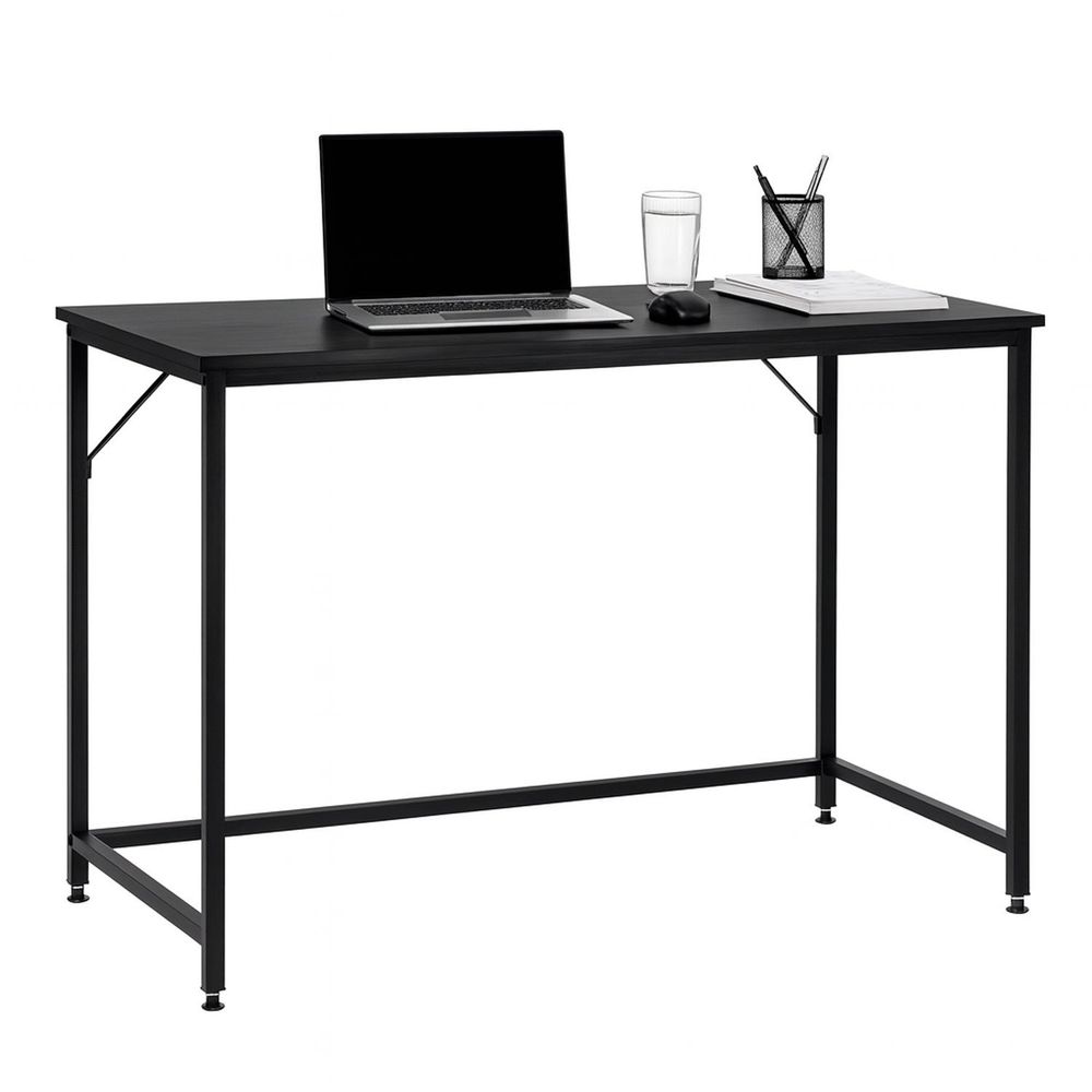 Radni stol 100 x 50 x 76 cm, crni slika 1