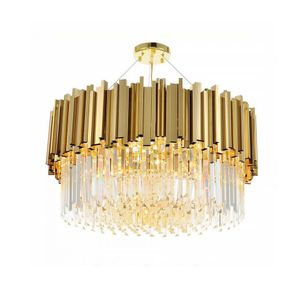 TOOLIGHT Kristalna stropna svjetiljka zlatna APP601-C