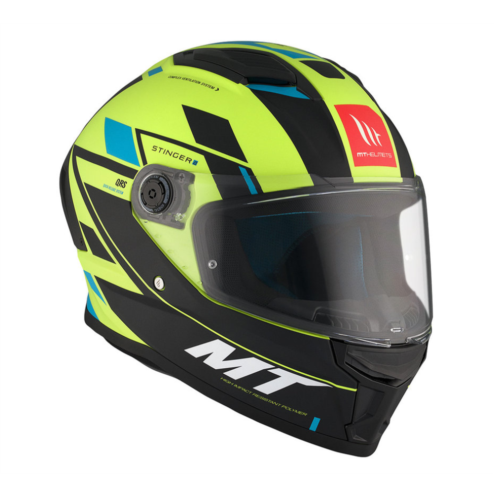 MT Helmets Stinger 2 C3 Matt Fluor slika 4