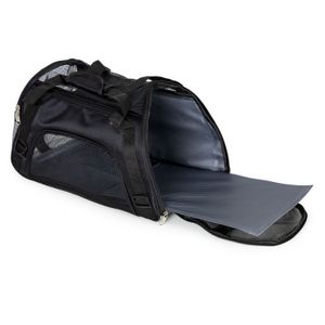 PETSI Transportna torba za kućne ljubimce crna ME03-01 
