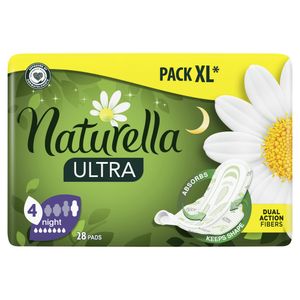 Naturella higijenski ulošci s krilcima Ultra Night Size 4, 28 komada