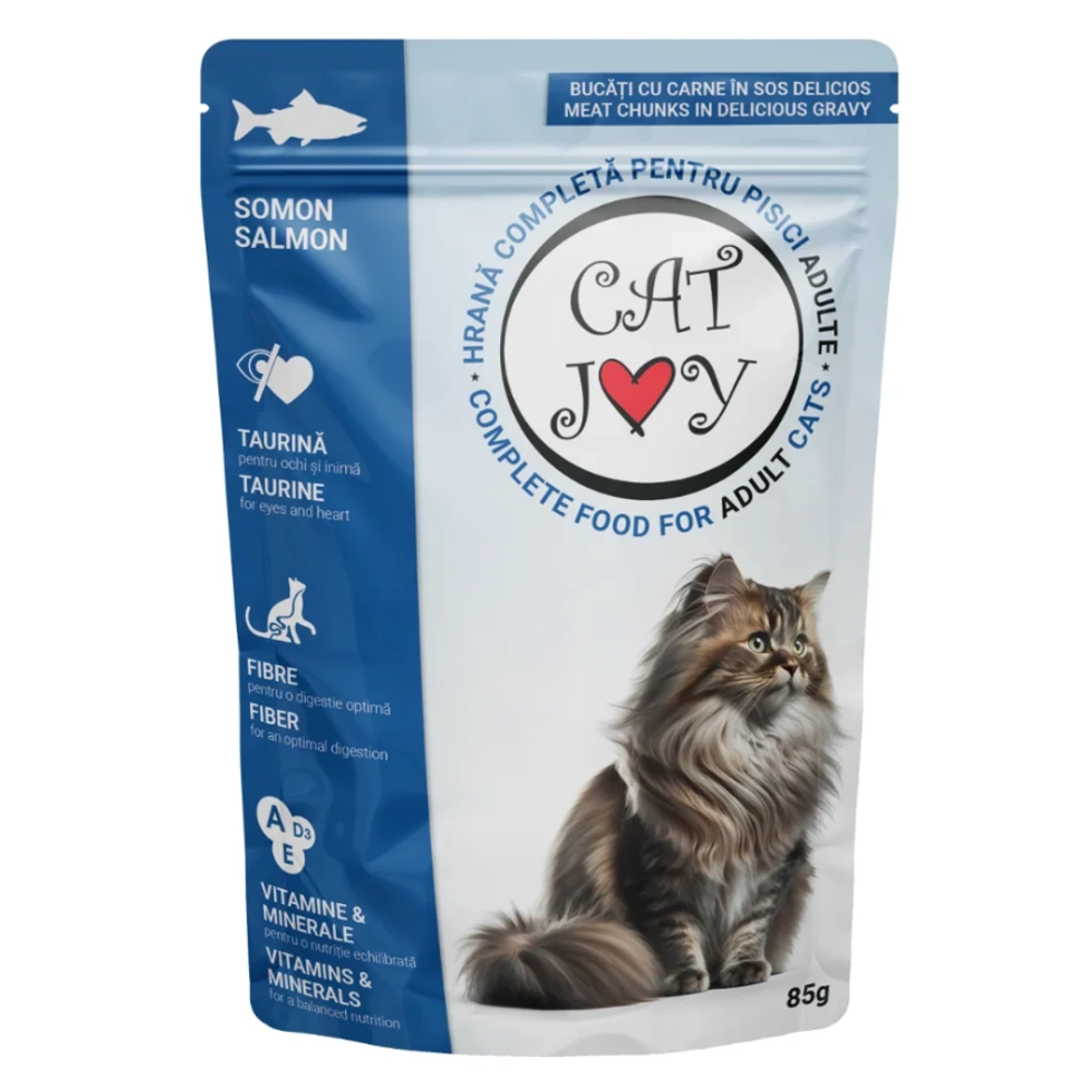 Cat Joy hrana za mačke u umaku Losos 85g  slika 1