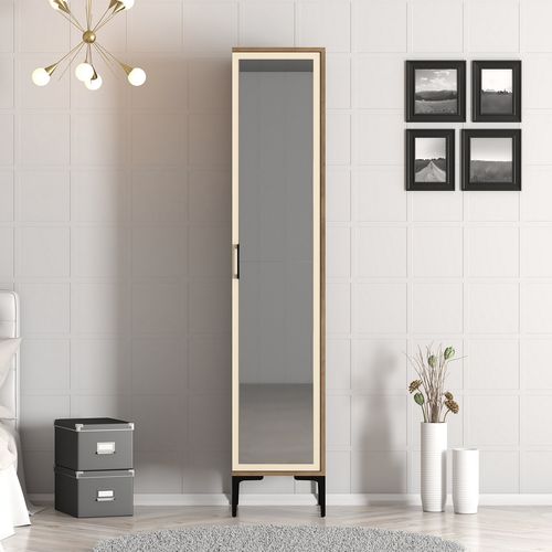 Kumsal R - Walnut, Cream Walnut
Cream Wardrobe slika 2