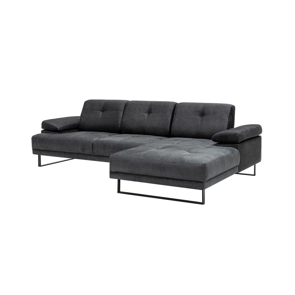 Mustang Veliki Desni Kutni Sofa - Antracit slika 6