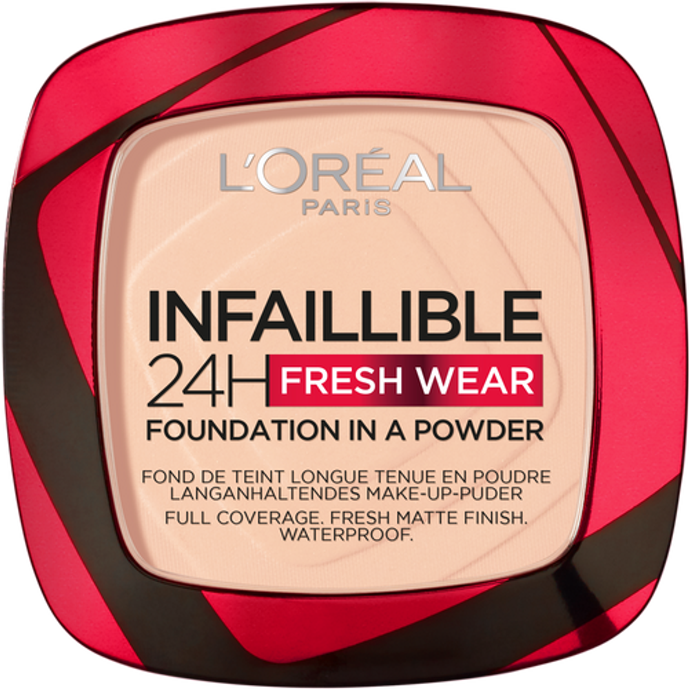 L'Oréal Paris Infallible Fresh Wear 24H Kompaktni puder u kamenu 180 Rose Sand 9g slika 1