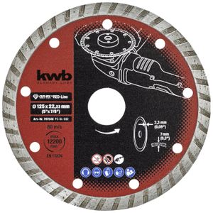 KWB dijamantna rezna ploča za beton 125 x 22 mm, red line