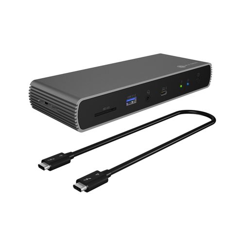 Icybox IB-DK8801-TB4 Thunderbolt 4 Docking Stanica s PD100W Napajanjem slika 1