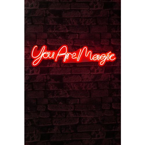 Wallity Ukrasna plastična LED rasvjeta, You are Magic - Red slika 2