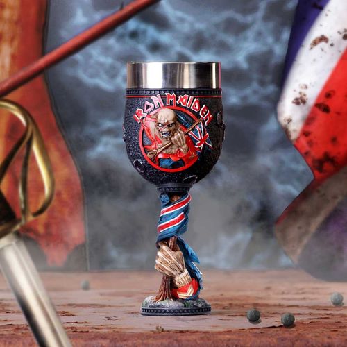 NEMESIS NOW IRON MAIDEN THE TROOPER GOBLET 19.5CM slika 8