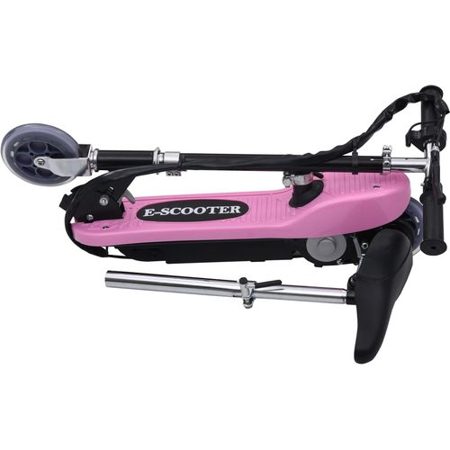 Električni skuter sa sjedalom 120 W ružičasti slika 5
