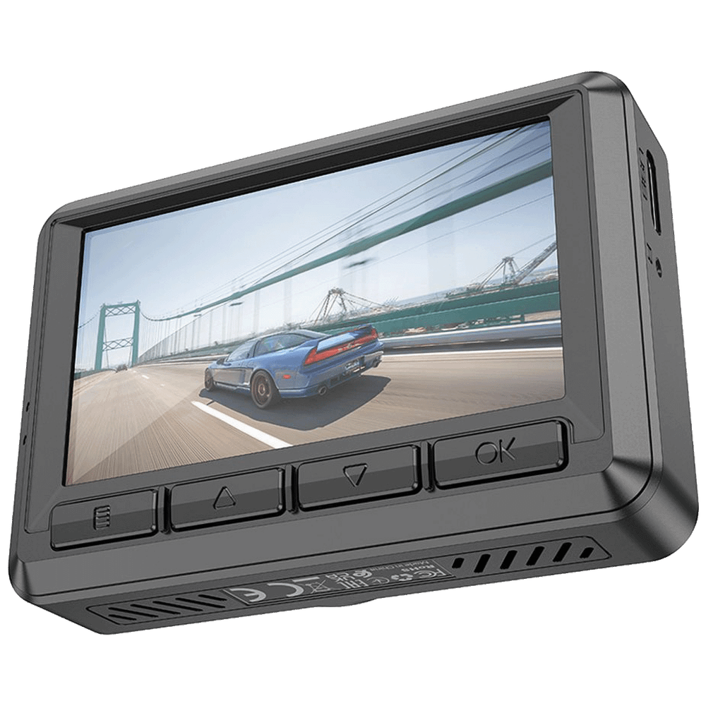 hoco. Auto kamera, 2 Mpxiel, 2.45 IPS", FullHD, microSD - DV2 slika 4