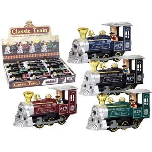 Motorized Locomotive Steam Locomotive Train Mix Aluminum Sound Lights