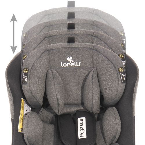 LORELLI PEGASUS Autosjedalica SPS 360° Isofix Red/Black 0-12 godina/0-36 kg (0+/1/2/3) slika 8