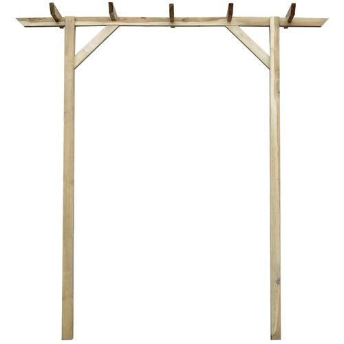 Vrtna pergola 200 x 40 x 205 cm drvena slika 18