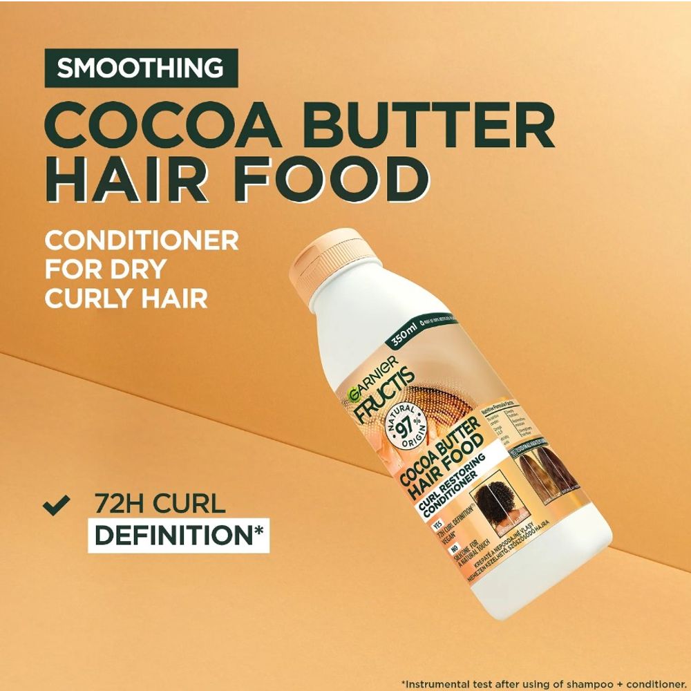 Garnier Fructis Hair Food Cocoa Butter Regenerator za kosu 350ml slika 3