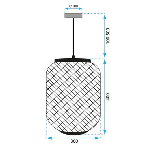 Stropni luster APP1424-1CP slika 11