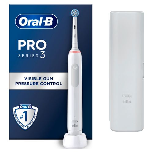 Oral-B Električna Zubna Četkica PRO3 3500 bijela slika 5