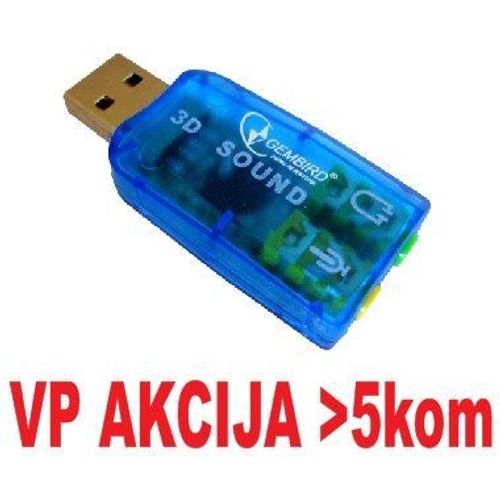 CMP-SOUNDUSB13 ** Gembird USB 5.1 3D zvucna karta, zamenjuje audio kontrolor u PC (SC-USB-01) (223) slika 4