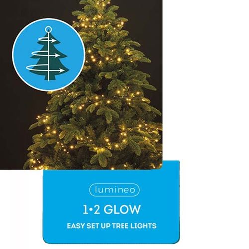 Novogodišnje LED 1-2 glow basic za jelke 150cm  slika 1