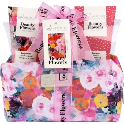 Idc Institute Poklon-paket Beauty Flowers – putni set slika 1