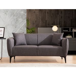 Atelier Del Sofa Dvosjed, Tamno siva, Belissimo - Dark Grey