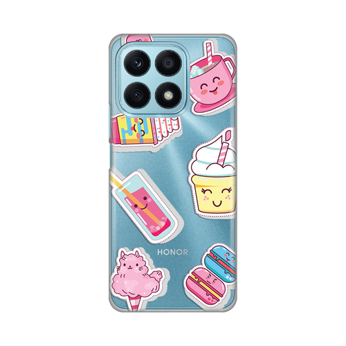 Torbica Silikonska Print Skin za Honor X8a Ice cream slika 1