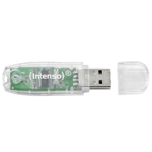 (Intenso) USB Flash drive 32GB Hi-Speed USB 2.0,Rainbow Line,TRANSP. - USB2.0-32GB/Rainbow slika 3