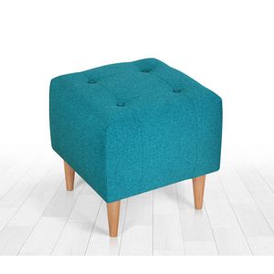 Tomp - Green Turquoise Pouffe