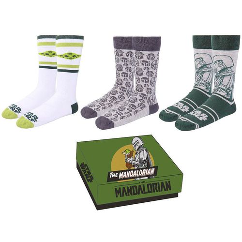 Star Wars Mandalorian pack 3 socks slika 1