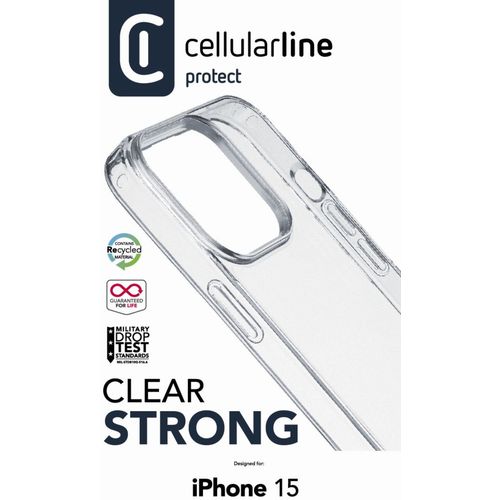 Cellularline Clear strong maskica za iPhone 15 slika 3