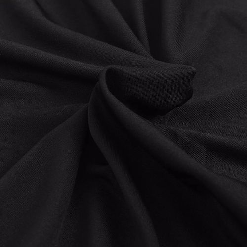 131081 Stretch Couch Slipcover Black Polyester Jersey slika 20