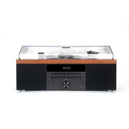 AKAI gramofon, FM radio, CD player, USB, BT, ugrađeni zvučnici, drvo ATT-14BT slika 2