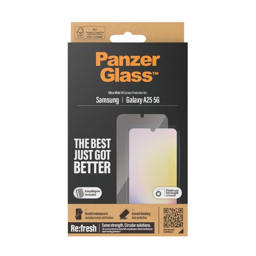 Panzerglass zaštitno staklo za Samsung Galaxy A25 5G ultra wide fit slika 4