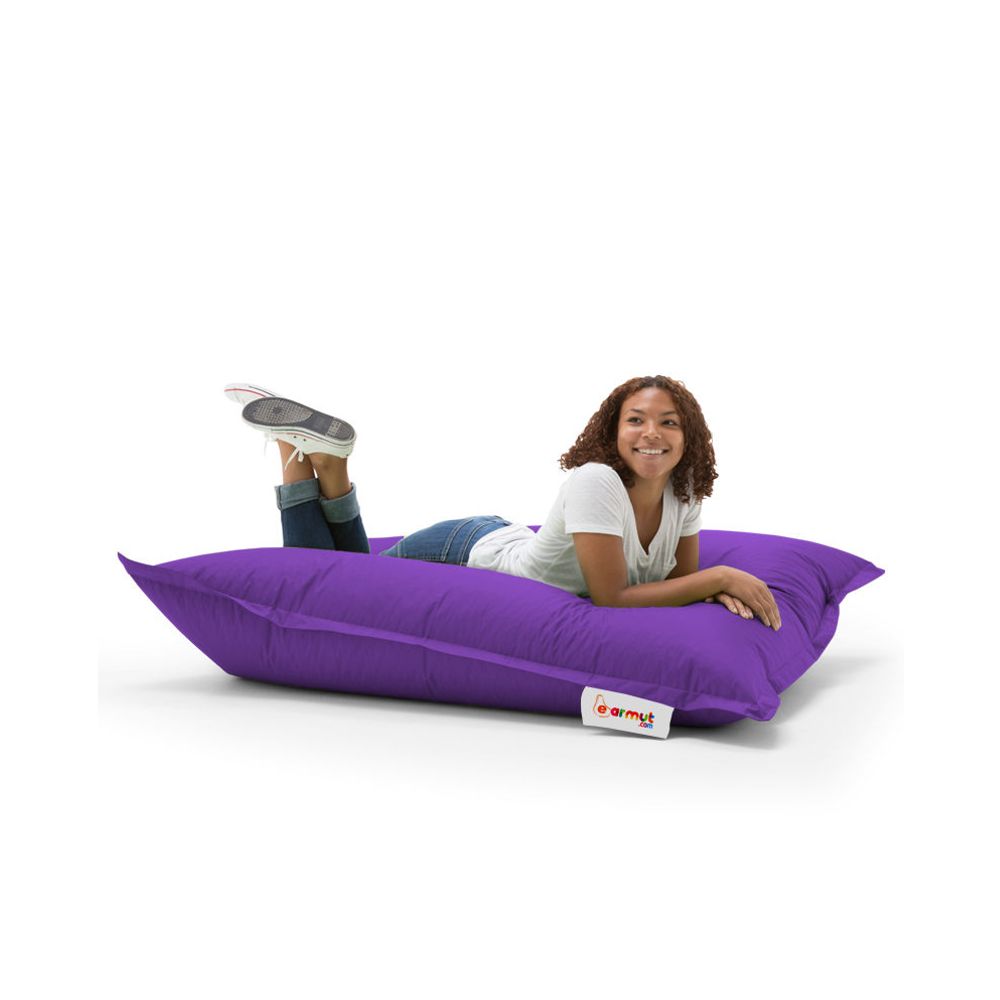 Cushion Pouf 100x100 - Ljubičasti Baštenski Jastučić slika 2