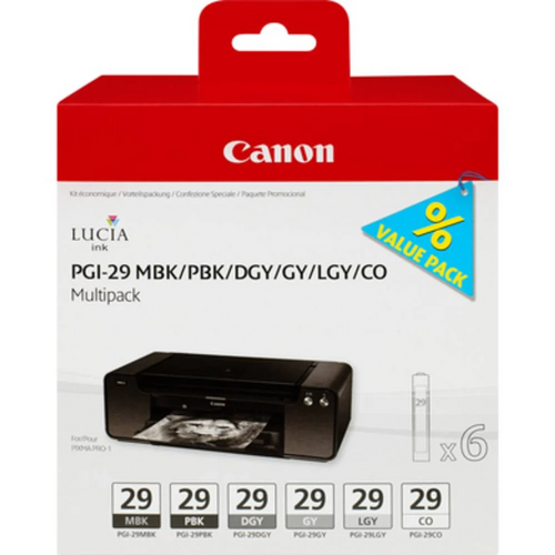 Tinta Canon PGI-29 MBK/PBK/DGY/GY/LGY/C slika 1