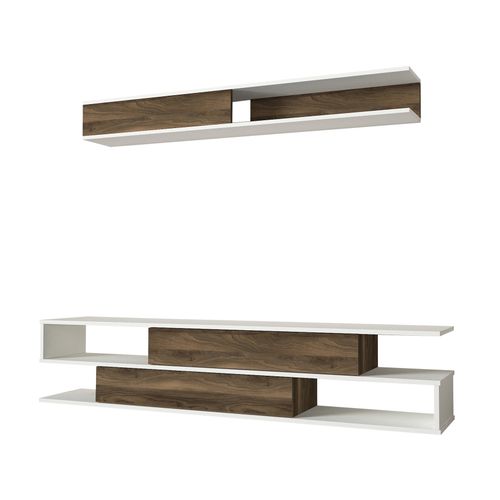 Woody Fashion Regal MILAN WHITE, Manyetik - White, Walnut slika 5