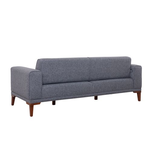 Atelier Del Sofa Liones Tepsili-Tamno Siva Trosed na Razvlačenje slika 6