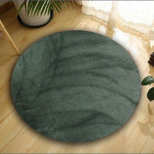 Conceptum Hypnose  Oval Plush - Dark Grey Dark Grey Carpet (120 cm) slika 1